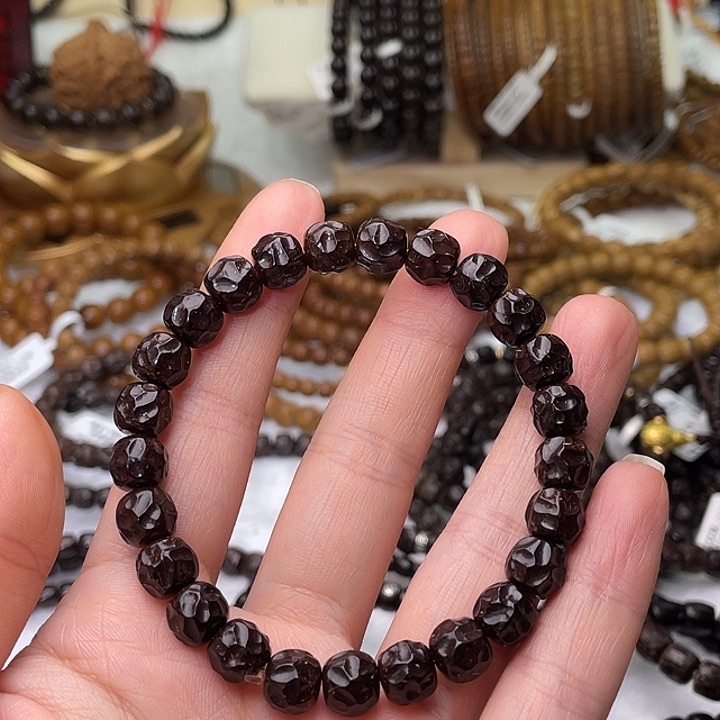 椰蒂吊坠余**贵椰蒂9*8无相单圈手串