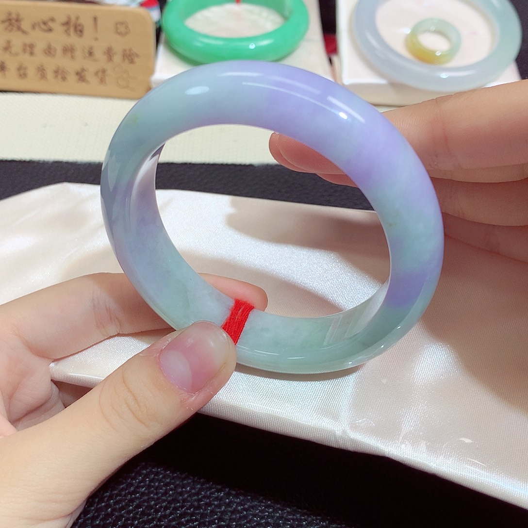 翡翠未镶嵌手镯1241