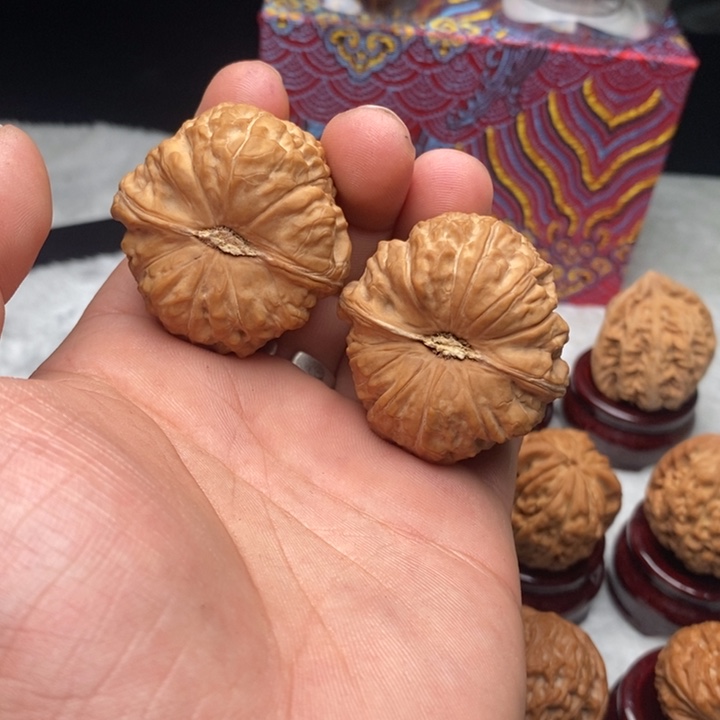 小***H文玩核桃把件42南瓜