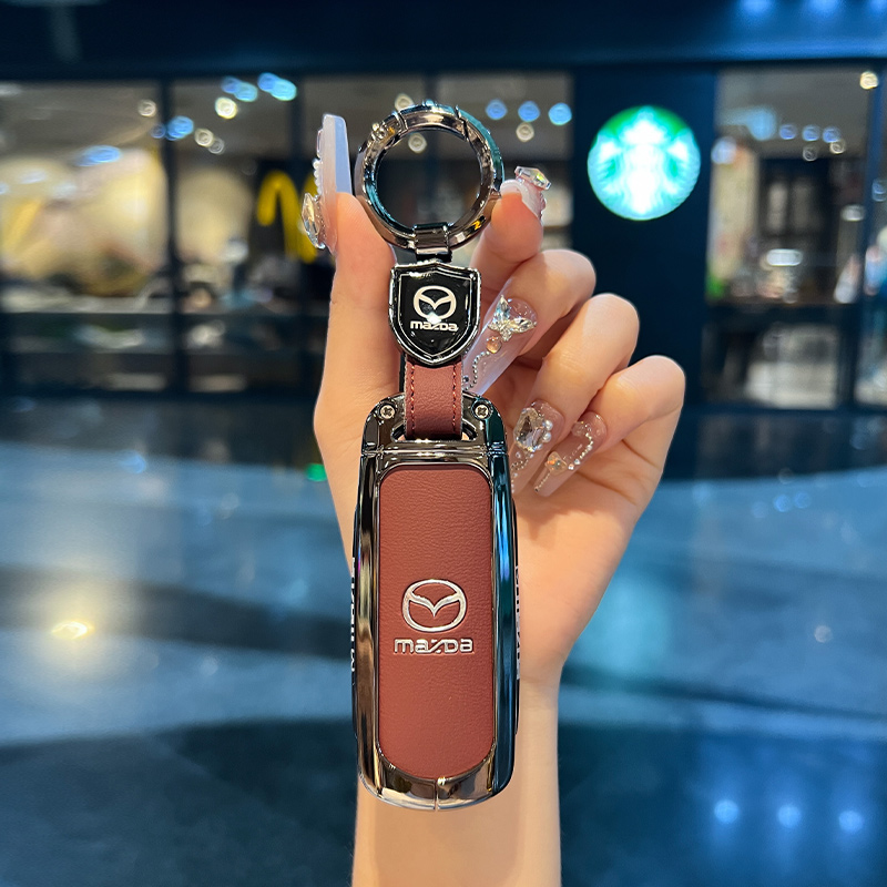 新款马自达CX4 CX5 CX7马3马6昂克赛拉CX8阿特兹钥匙包套壳扣高档