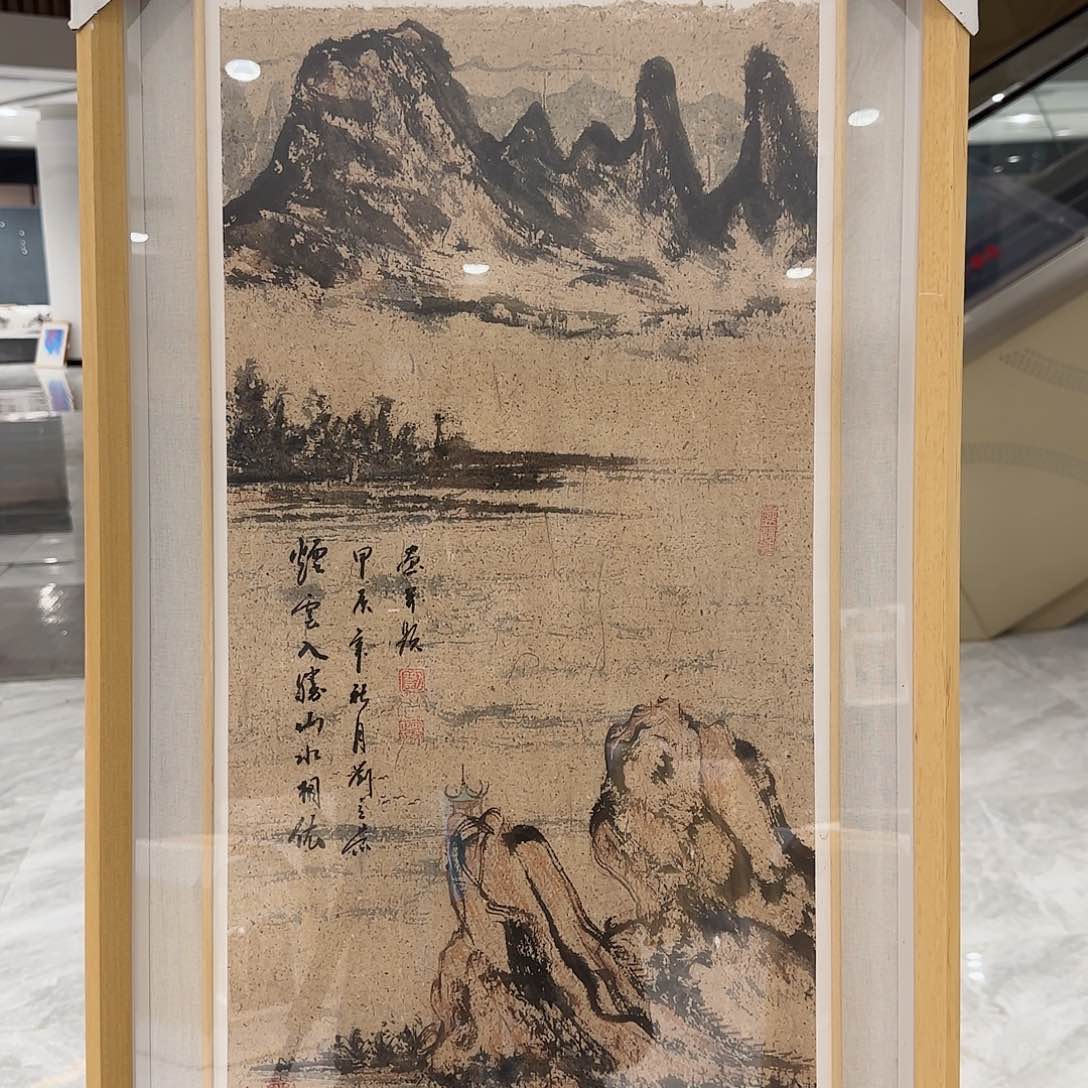 国画艺术家的作品
