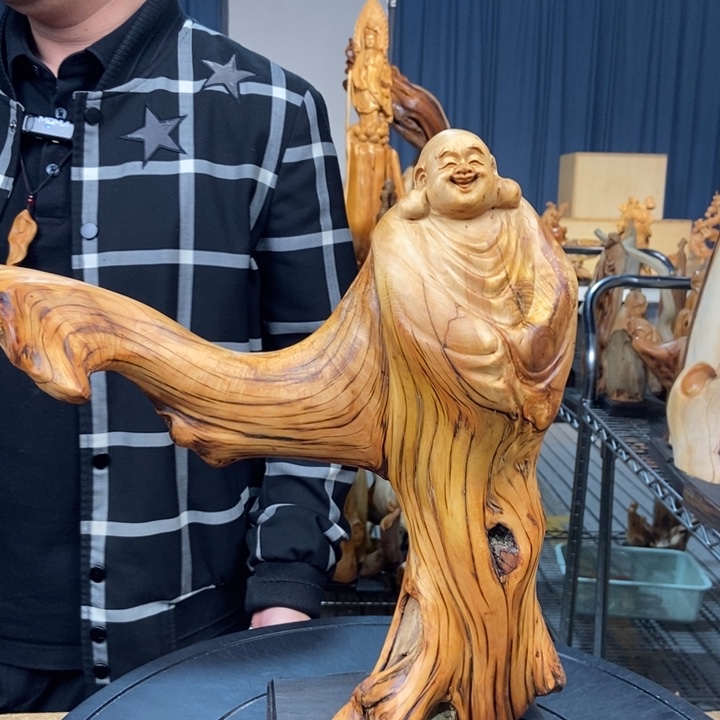 柏木（崖柏）随型摆件