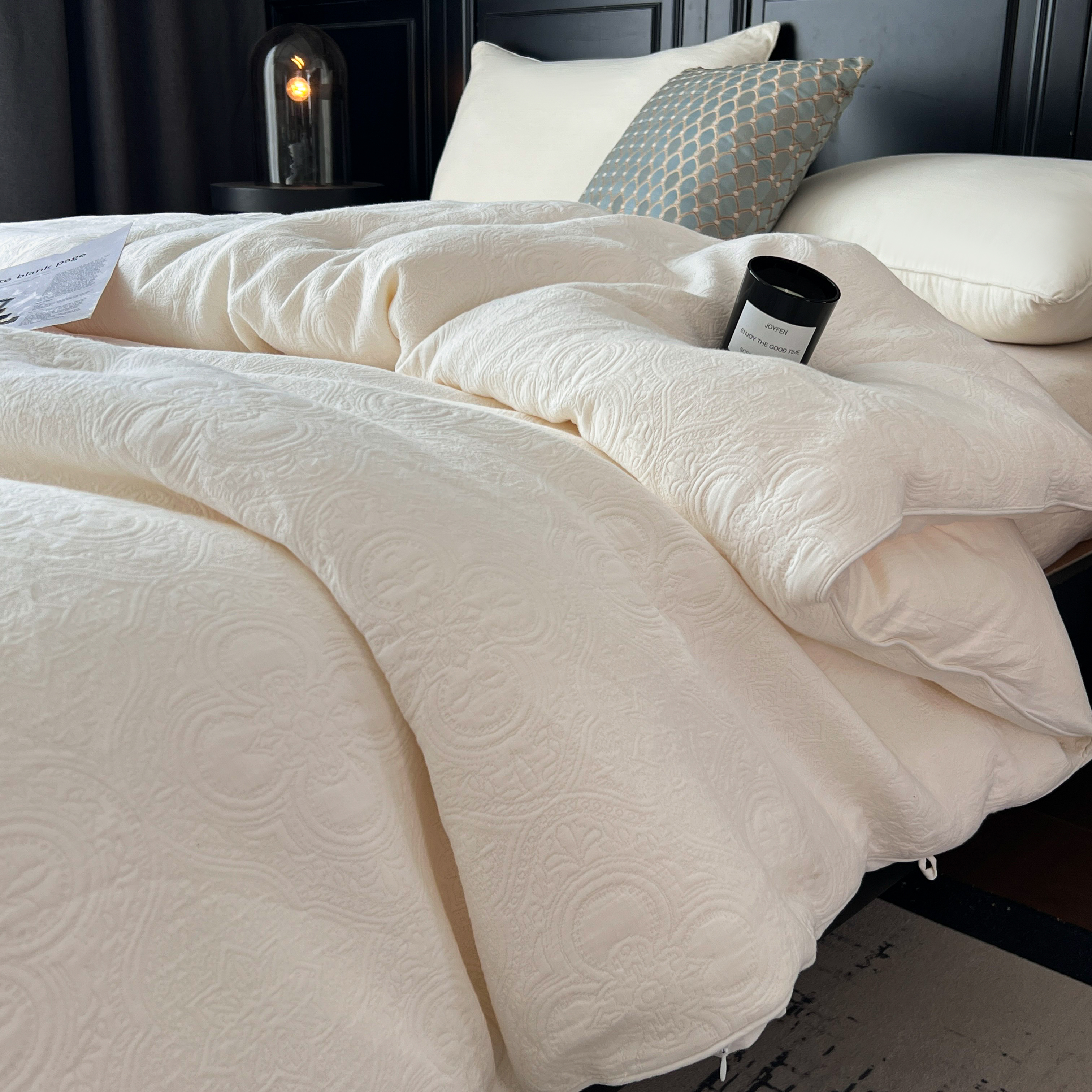 MRD绣花夫人 国民品牌 斯兰德蚕丝羊绒被 厚织长绒棉 暖冬必备