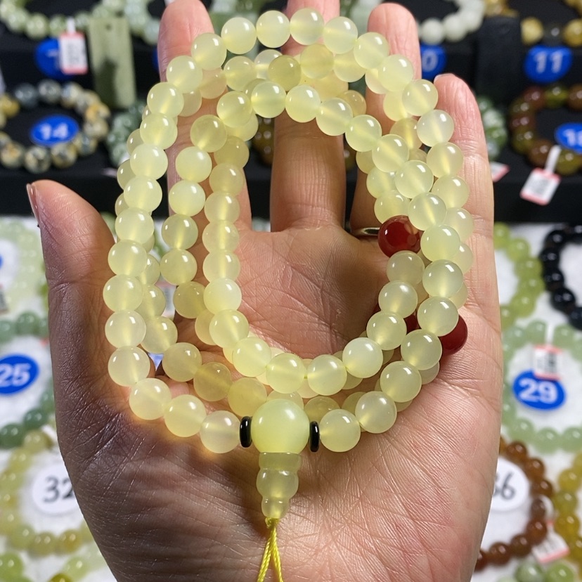 【闪购商品】蛇纹石玉手链未镶嵌L*j