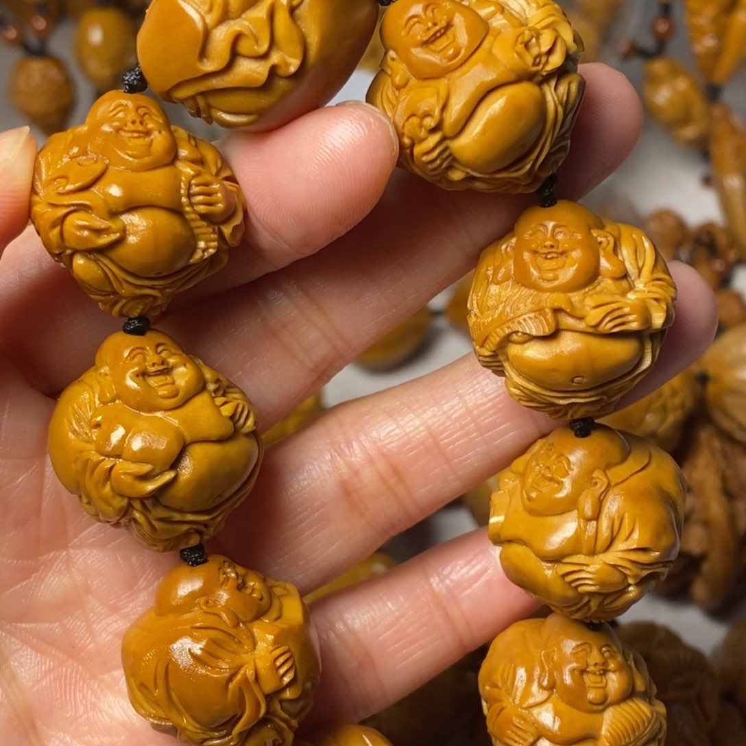 橄榄核手串/手链八大弥勒