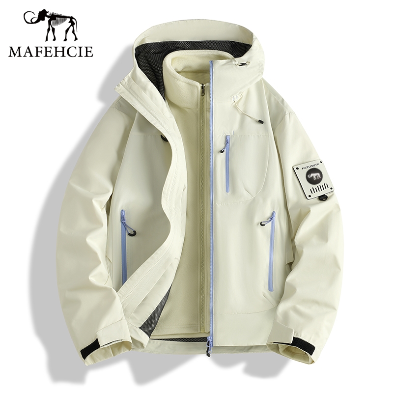 【意大利高端品牌 MAFEHCIE】男女同款户外三合一冲锋衣 【M6223】