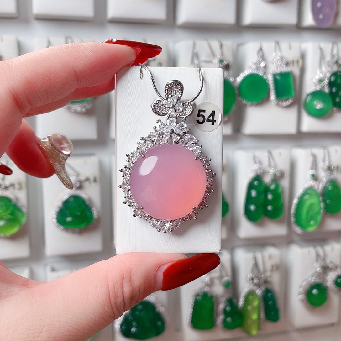 玛瑙/玉髓吊坠(赠链)未镶嵌