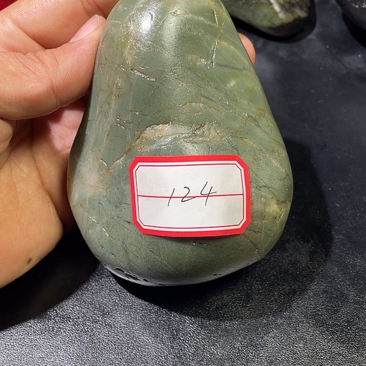 和田玉未镶嵌颈饰124