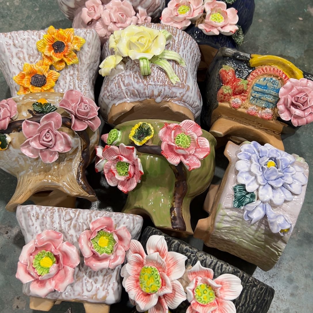 905 满20米秒退拉黑多肉花盆