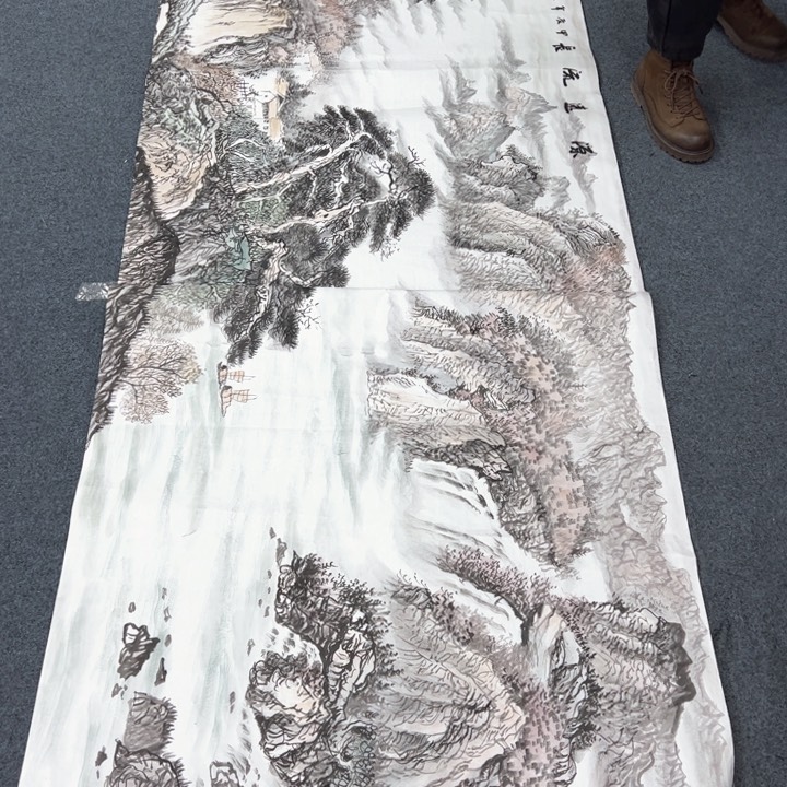 国画纯手绘作品欣赏图