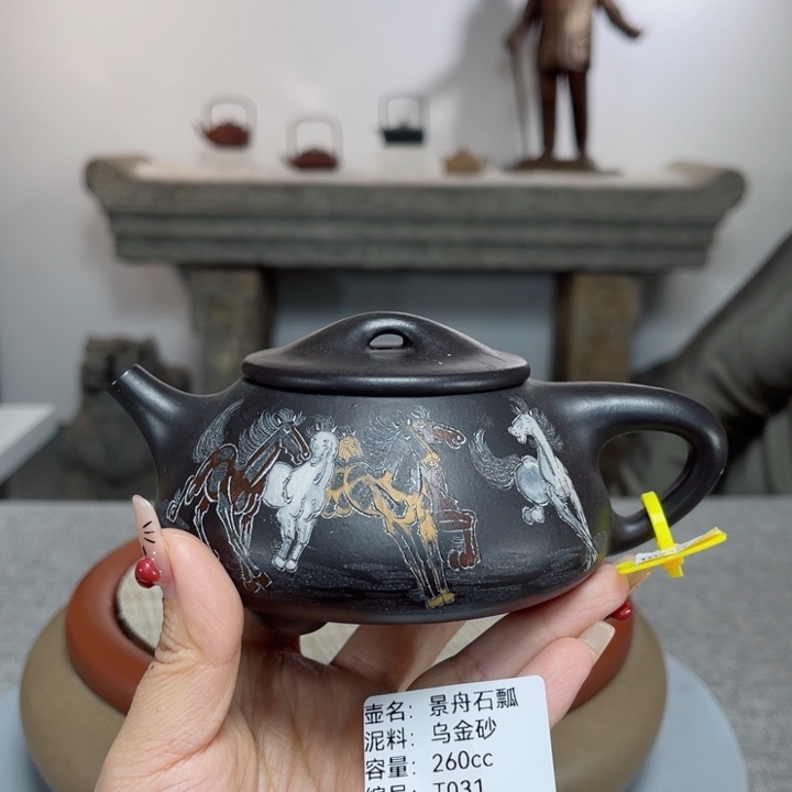 紫砂茶壶紫砂刻绘