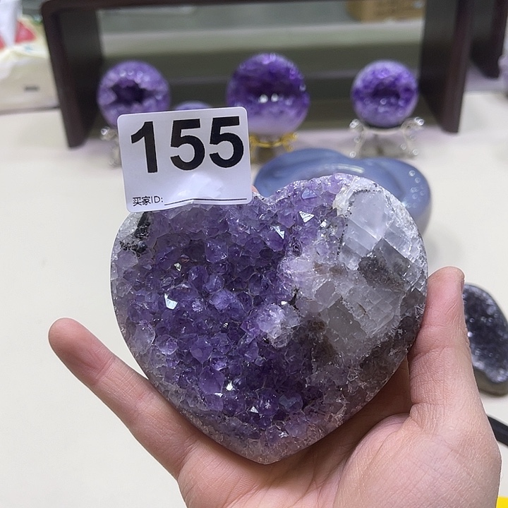 紫晶摆件未镶嵌摆件155