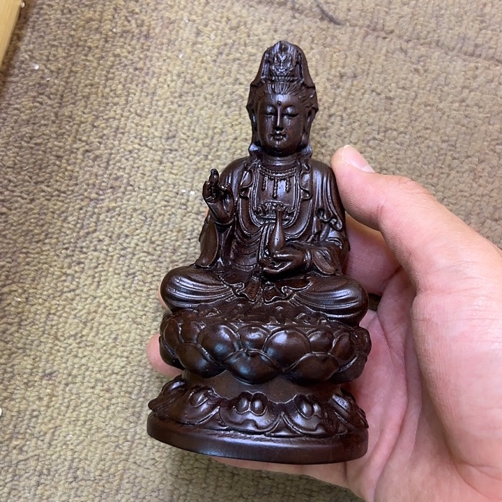 木黑檀木15座观音一身