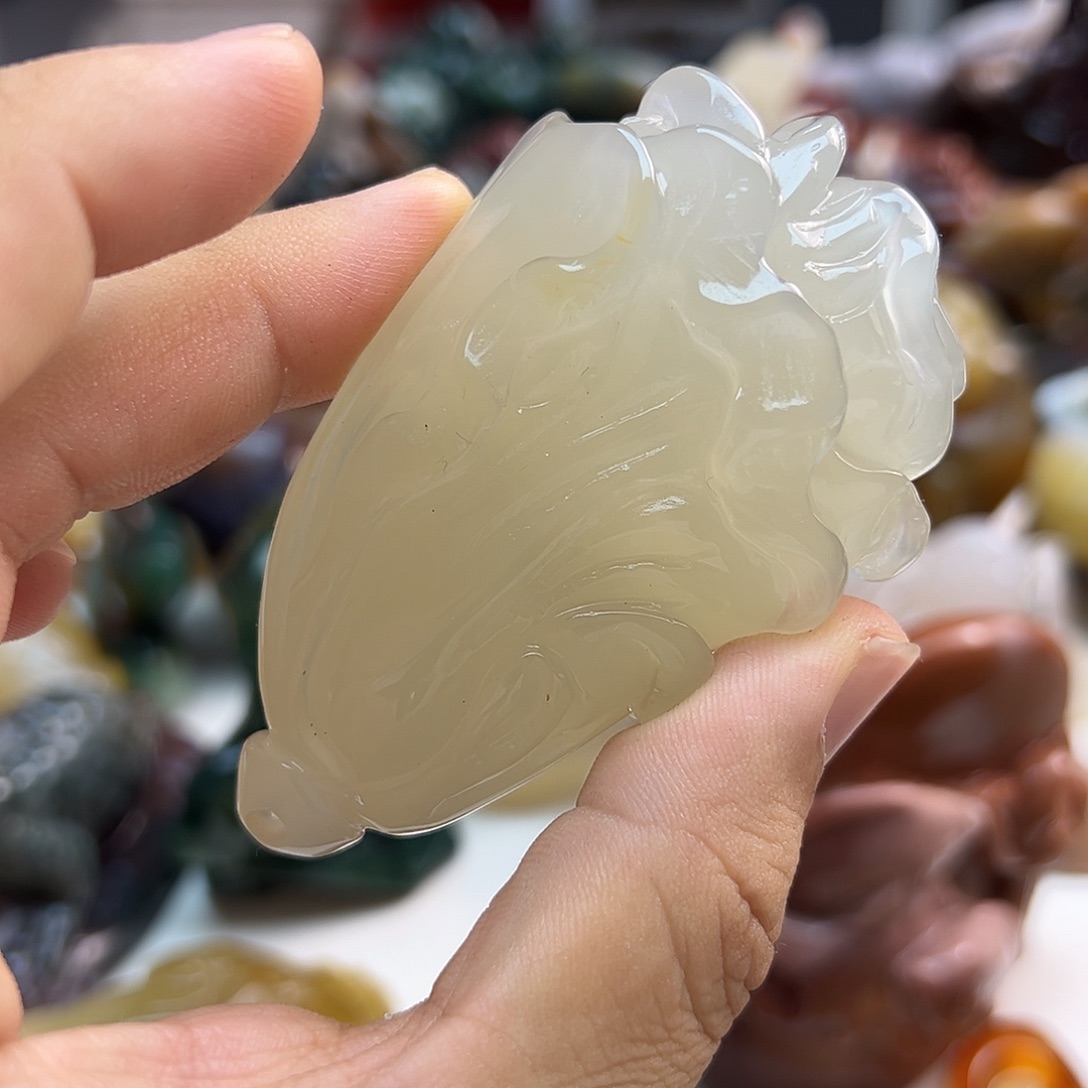 玛瑙/玉髓未镶嵌颈饰