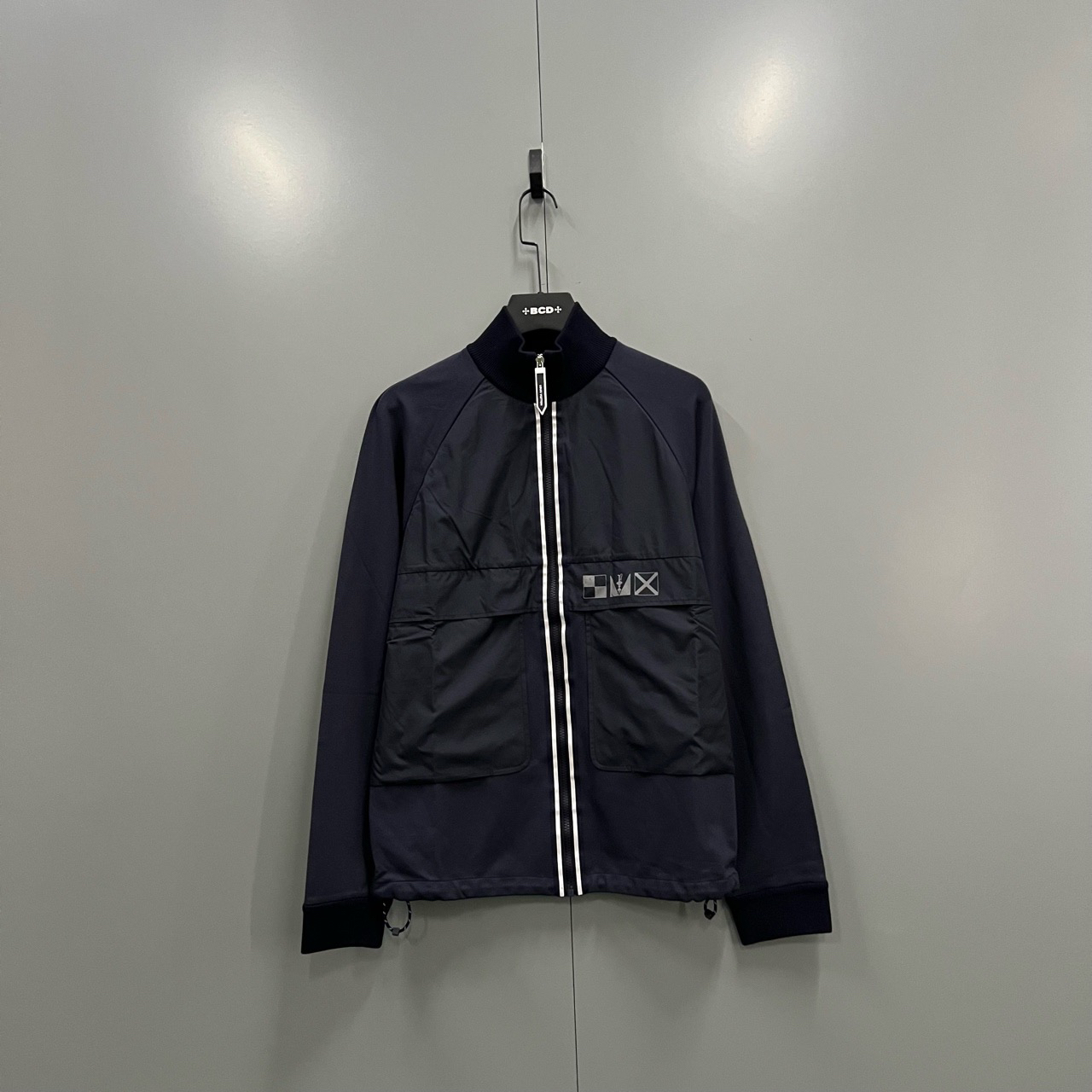 Louis Vuitton lv 藏青色拼接机能夹克 XXL*1/全新/16200/