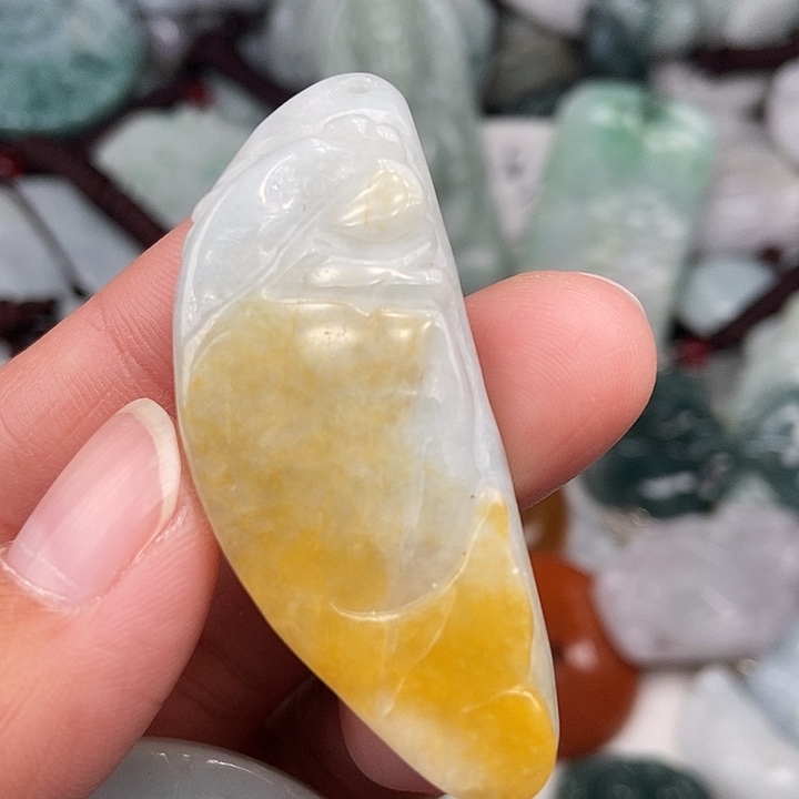 颈饰未镶嵌翡翠翡翠