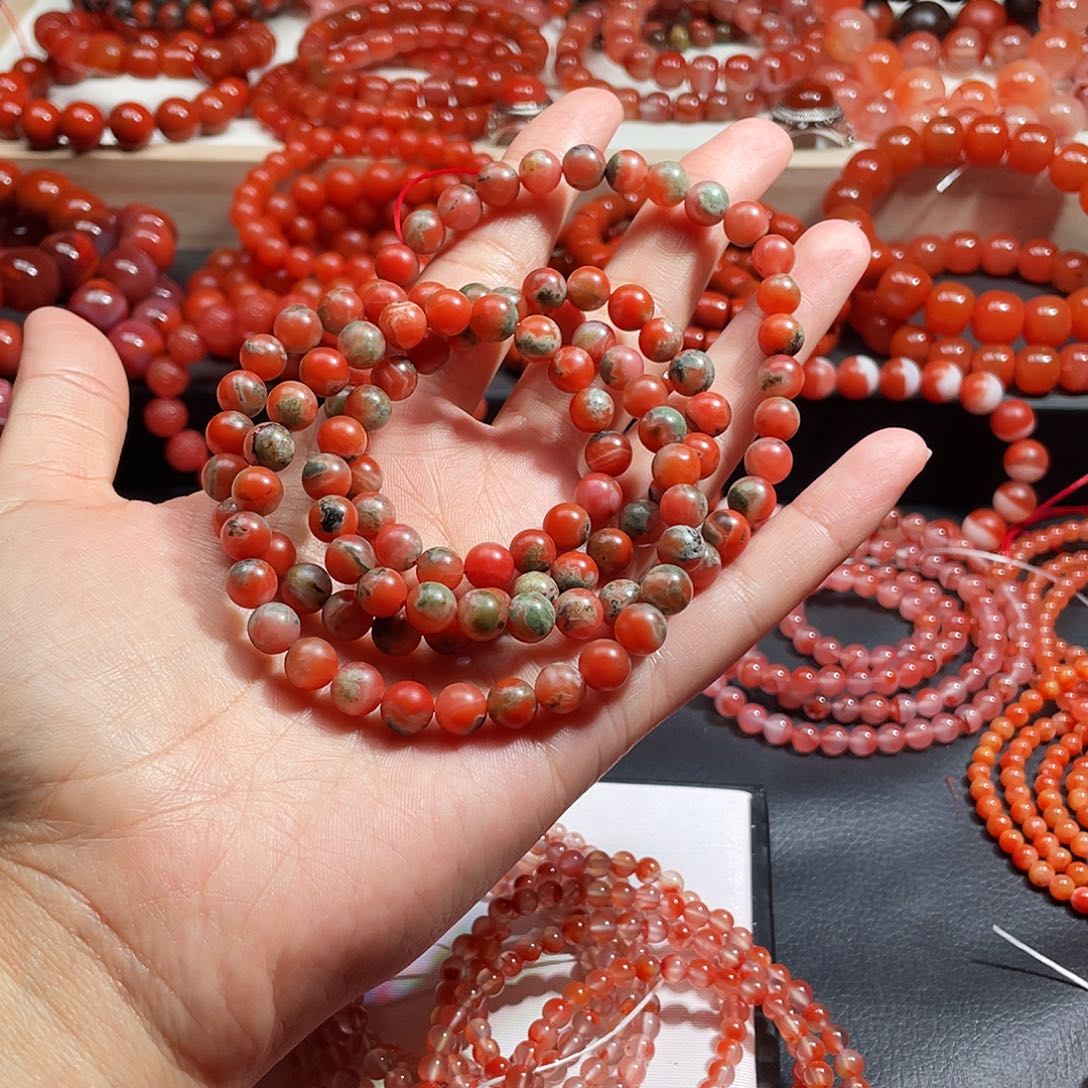 @***@手链未镶嵌南红玛瑙
