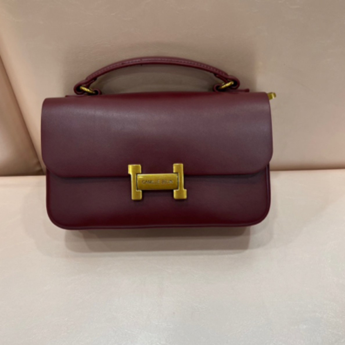 锁扣韩版单肩轻奢风方形斜挎包小方包百搭可爱风