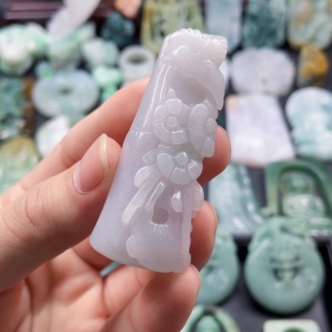 颈饰未镶嵌翡翠翡翠