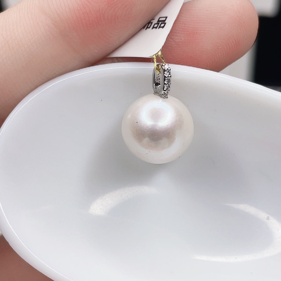 淡水珍珠合金吊坠(赠链)