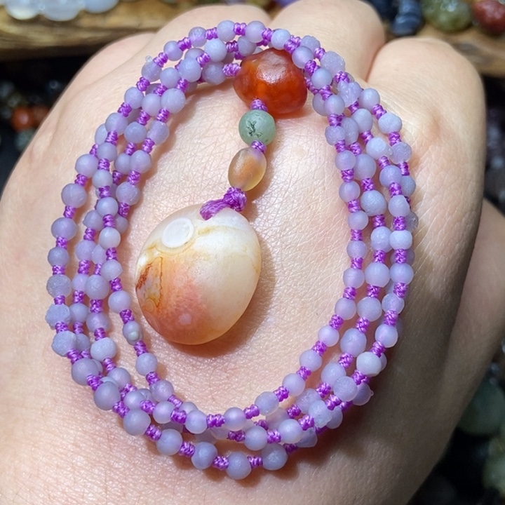 玛瑙/玉髓合金手链