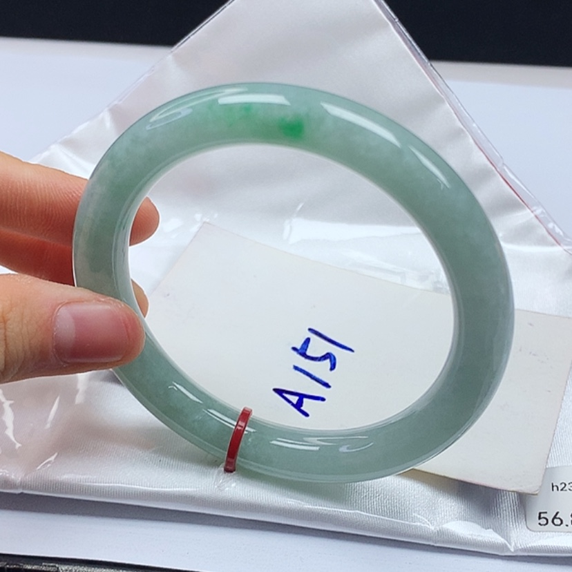【闪购商品】翡翠手镯未镶嵌天然缅甸a货手镯56+