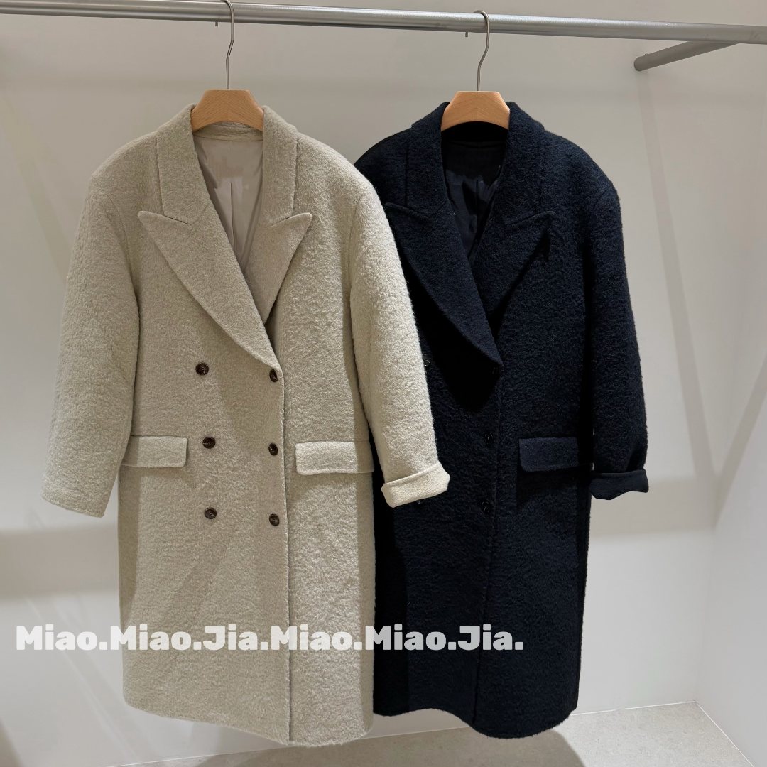 /苗苗家/『北海道』赫本风大衣新款毛呢外套高级感