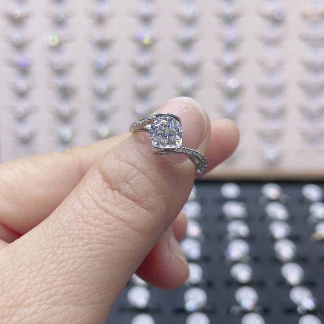 莫桑石非金属13圈口