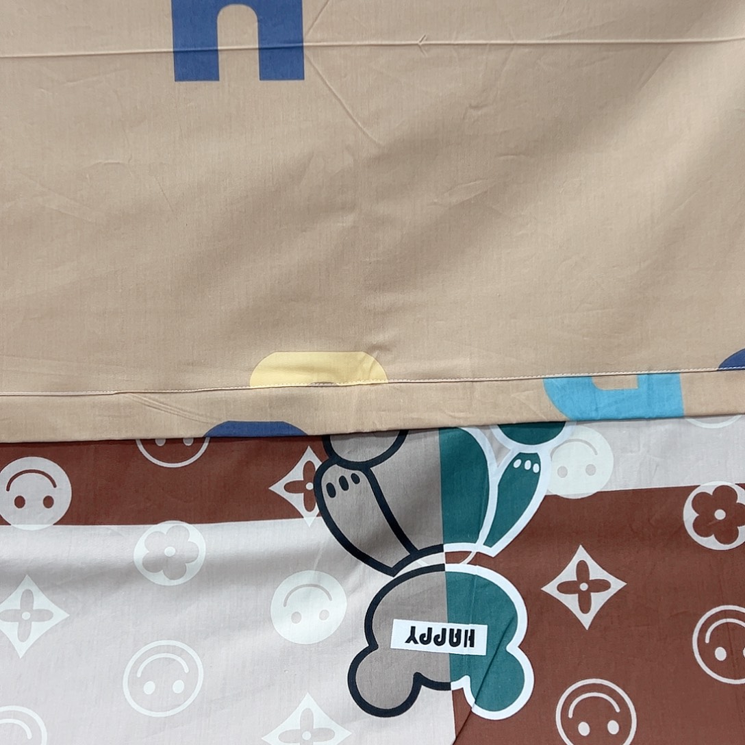 棉棉棉处理LV熊被罩