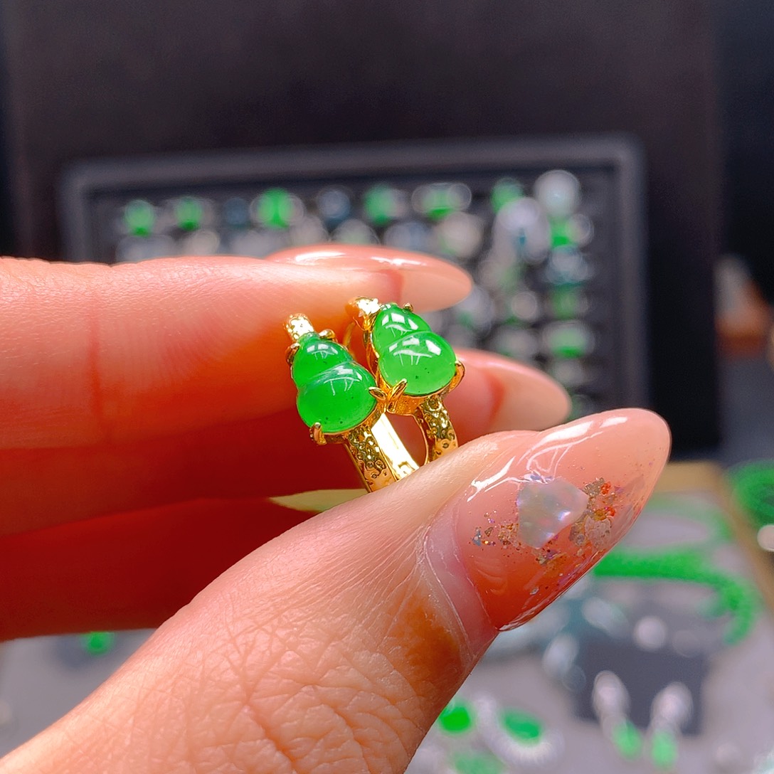 未镶嵌戒指翡翠天然翡翠