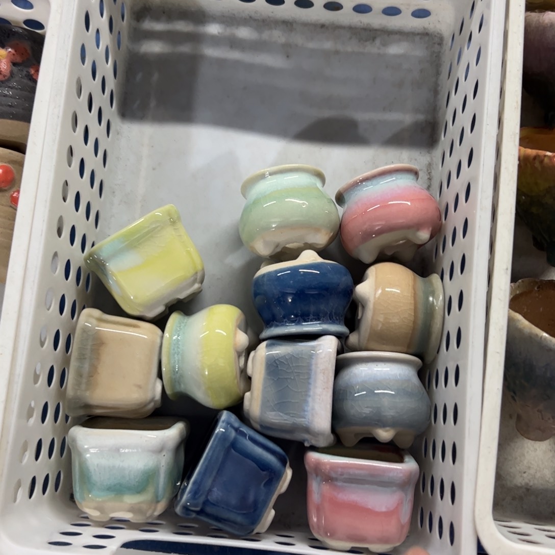 陶瓷多肉小花盆@@1986