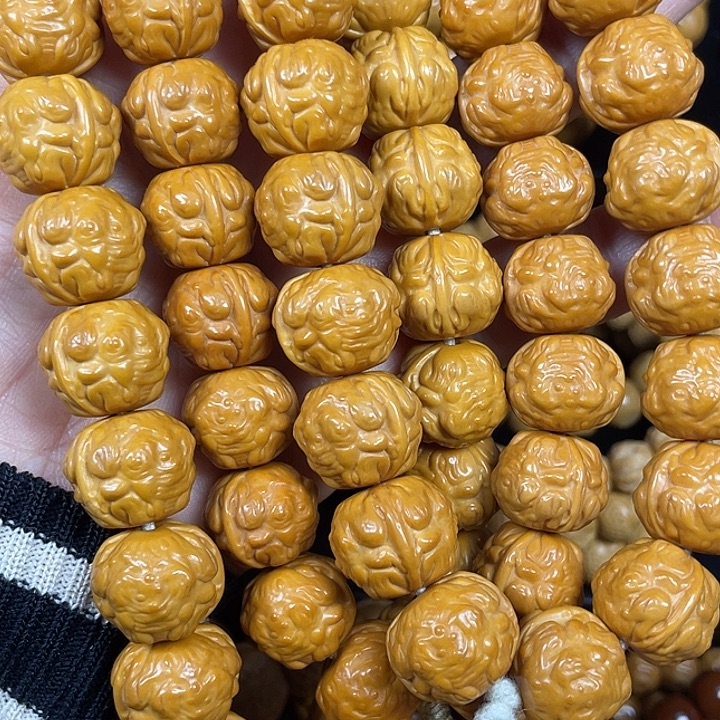 猴头核桃手串猴头