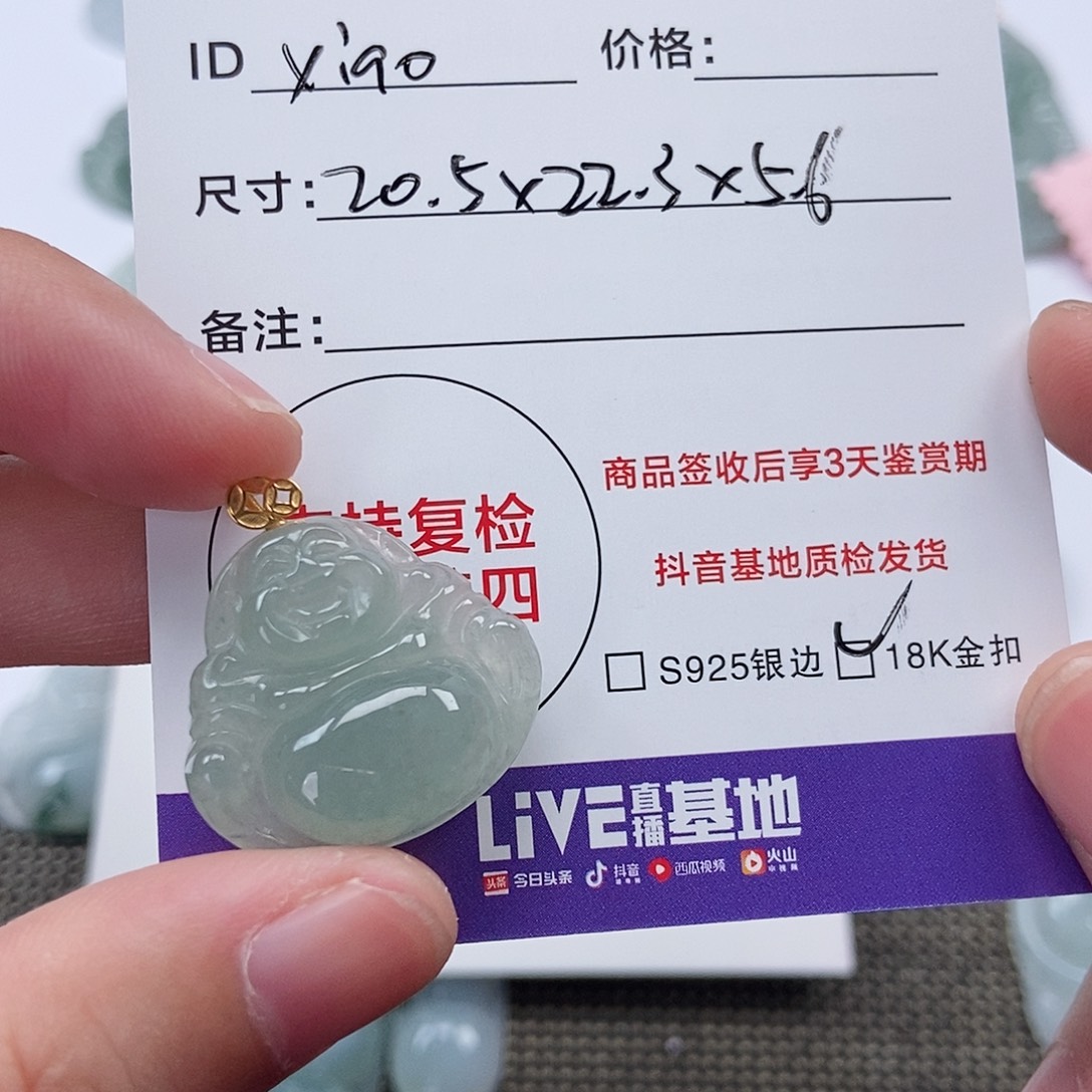 x****翡翠未镶嵌颈饰翡翠