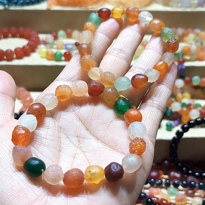 玛瑙/玉髓手链未镶嵌