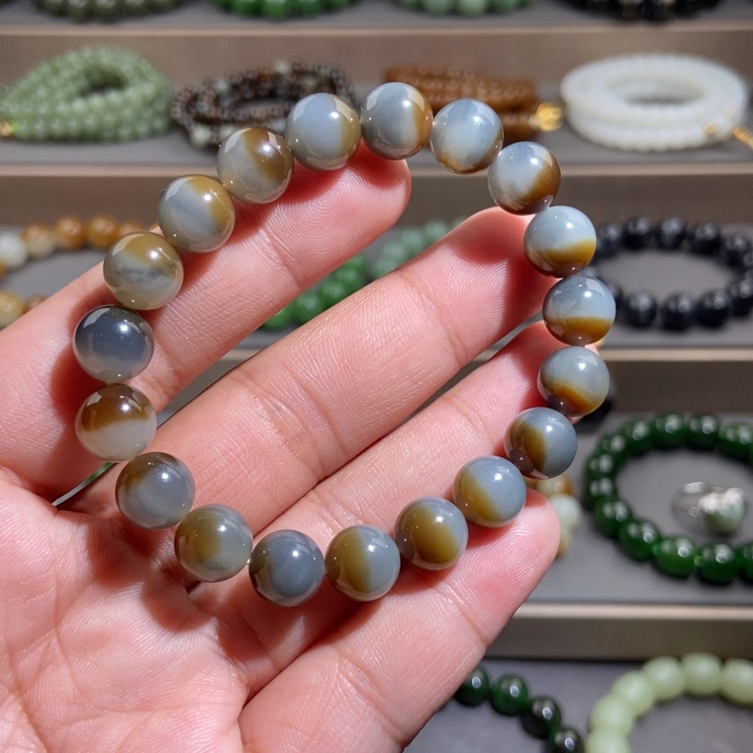 和田玉手链未镶嵌