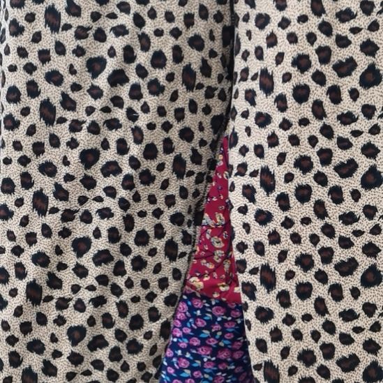 背心4X浅纹棉裤子