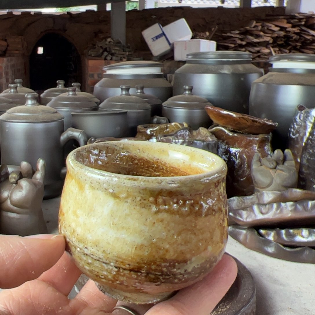 贵台龙窑柴烧茶器A235