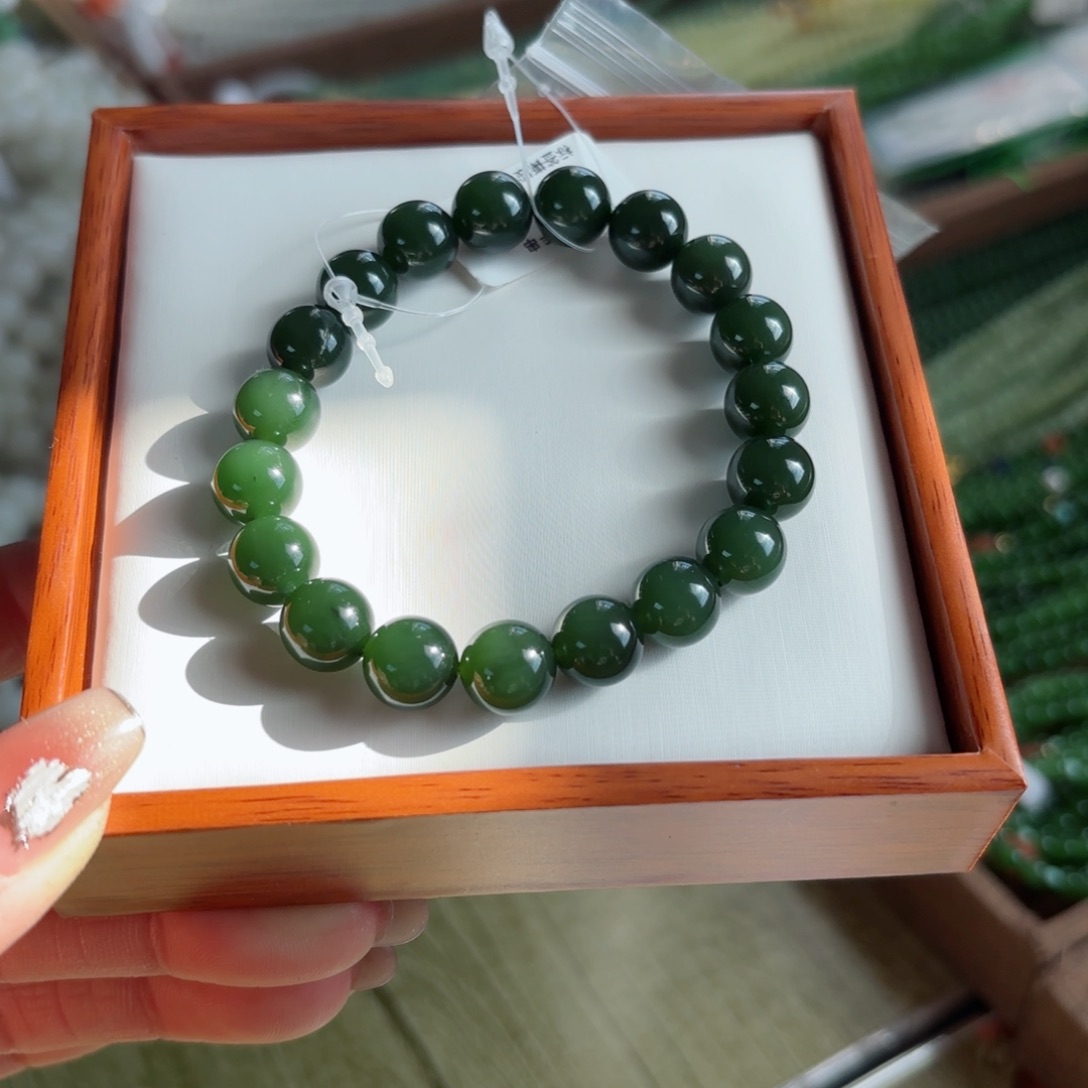 和田玉手链未镶嵌