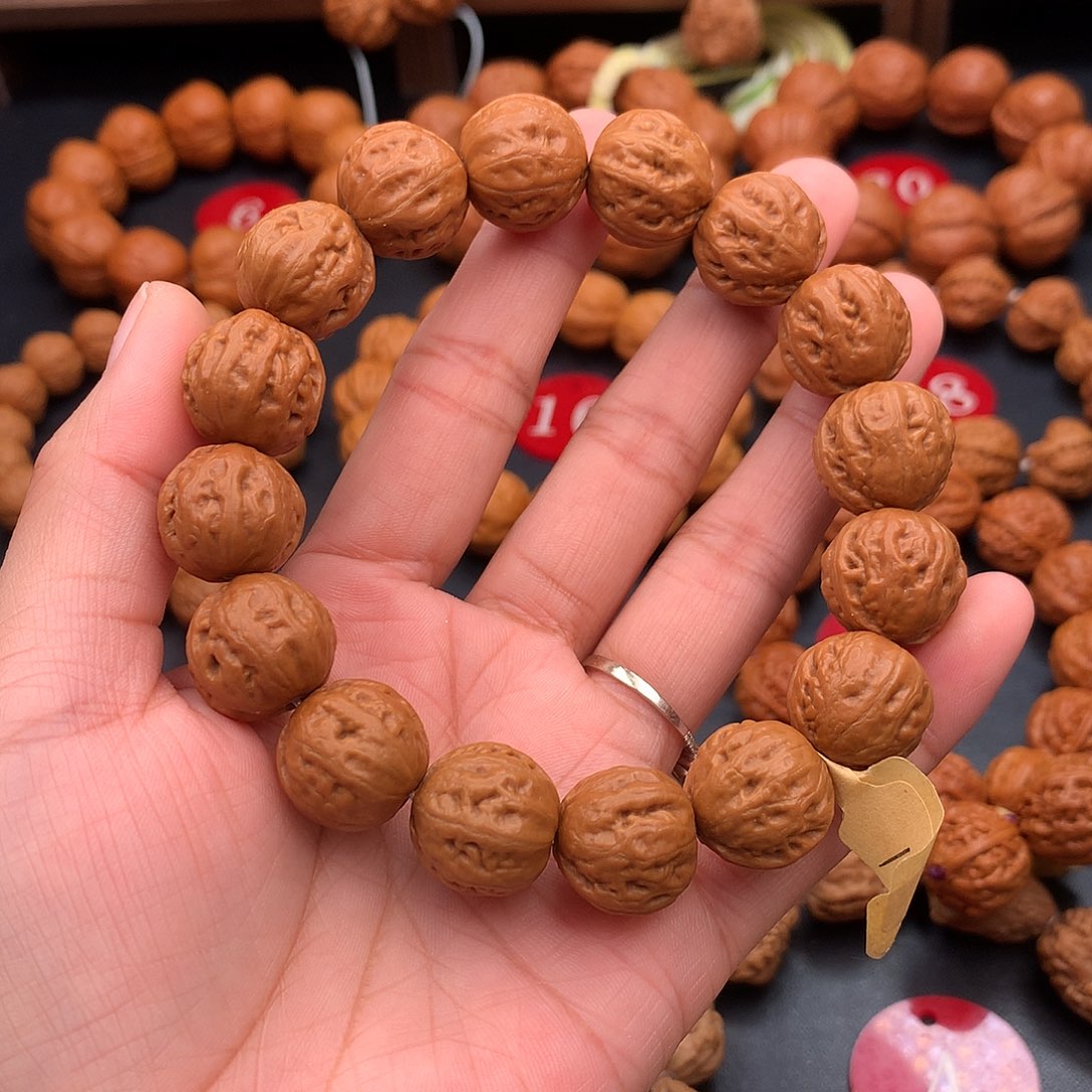 手串文玩核桃17尺八棱