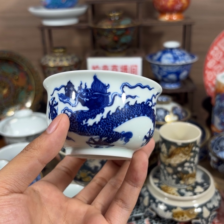 也***0景德镇手工手绘陶瓷
