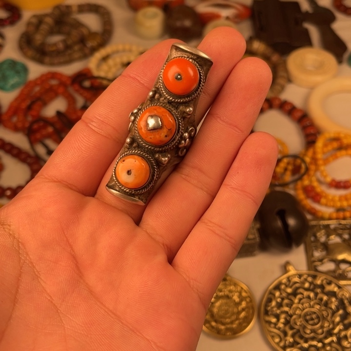 橄榄核手串/手链藏族特色戒指漂亮好看