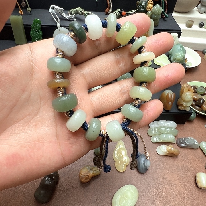 未镶嵌和田玉珠宝半成品