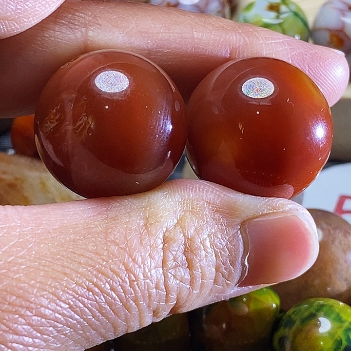 浩***调玛瑙/玉髓未镶嵌颈饰