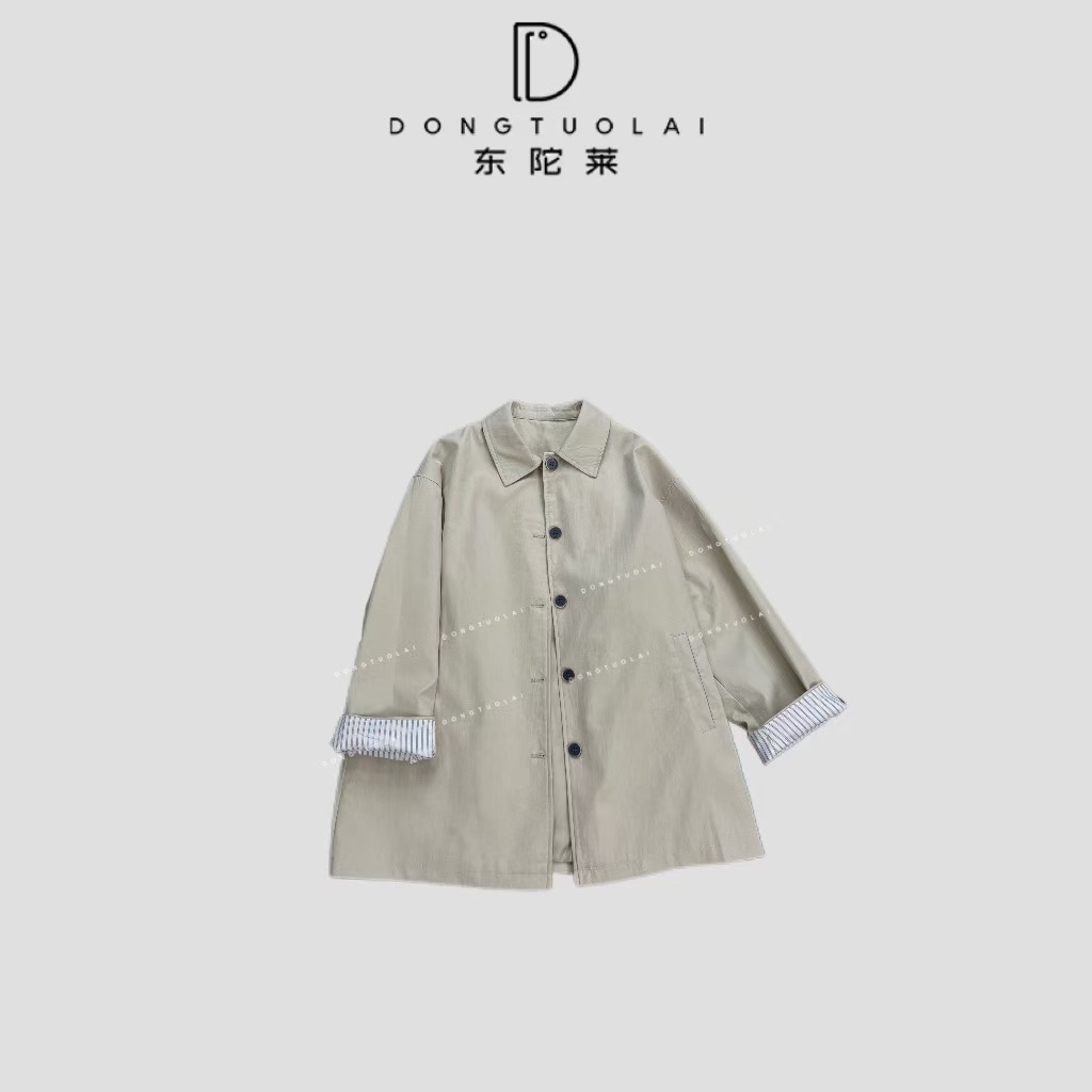 《冬梨》外套常规款款时尚休闲潮流设计师重工拼接夏季百搭