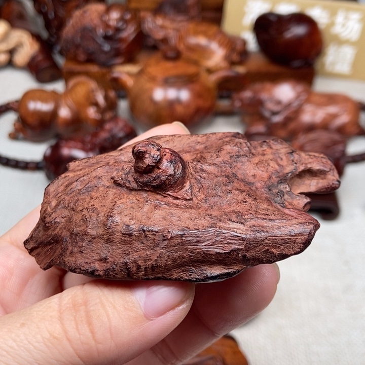 把件黄花梨/降香黄檀25.8克左右