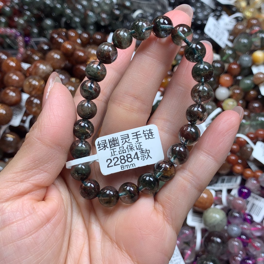 水晶手链未镶嵌天然