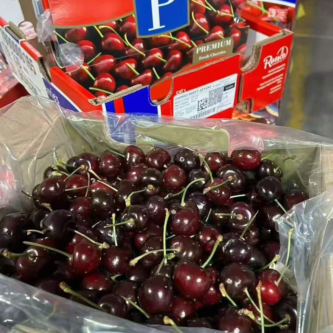 蓝P2JD海运车厘子一箱（5斤装，，炸口不属于坏果，10颗内坏果属于正常现象）智利