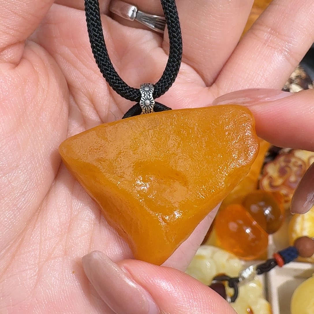 琥珀未镶嵌裸石我