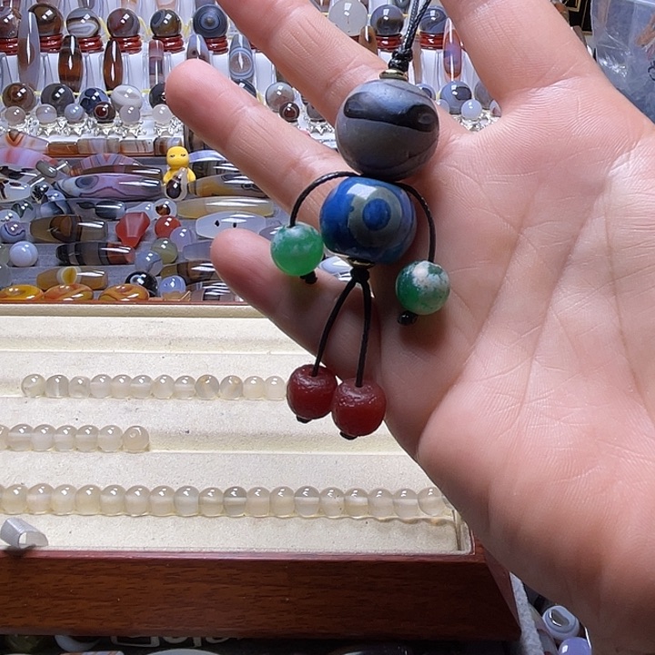 玛瑙/玉髓颈饰未镶嵌l**q