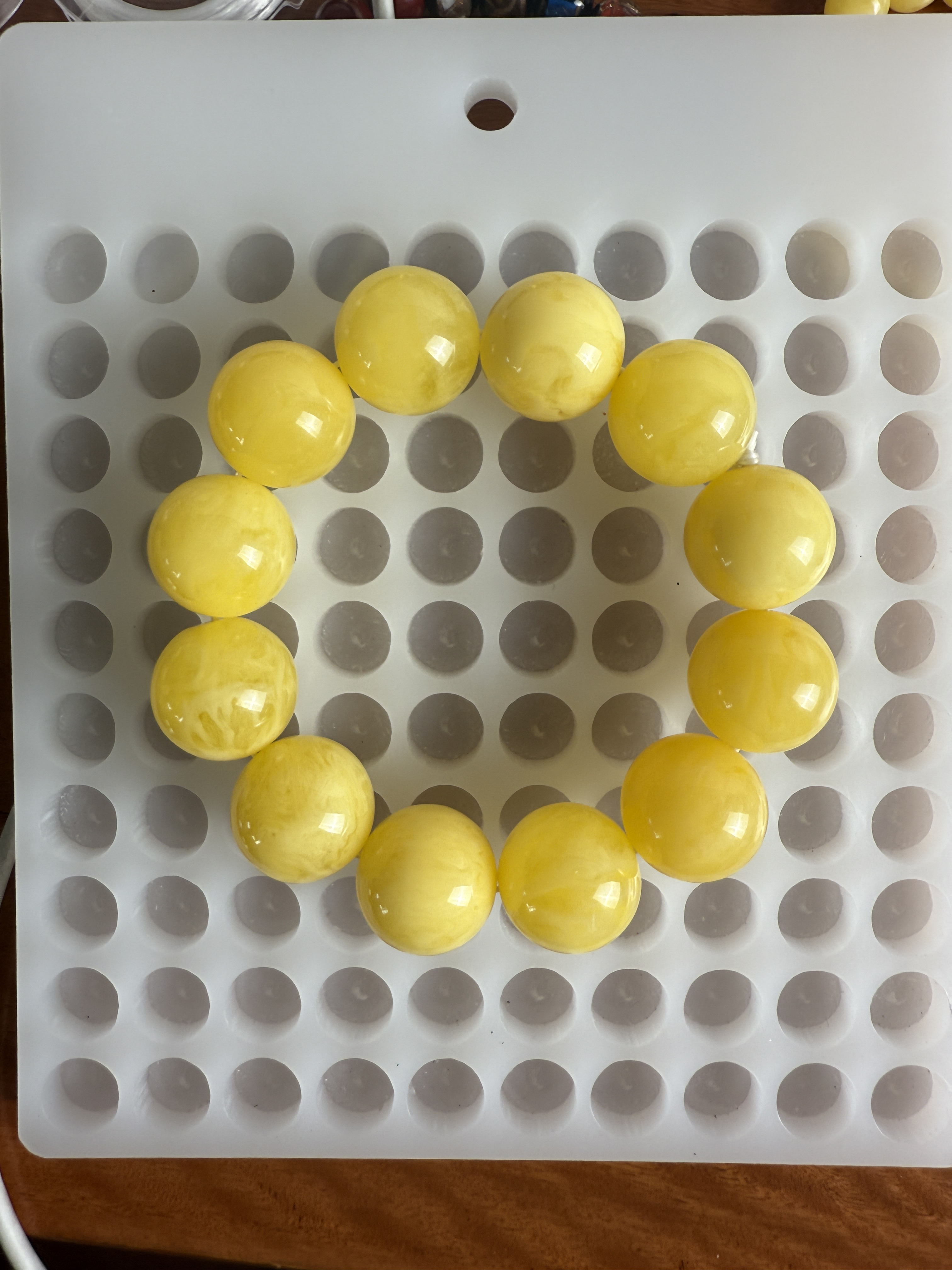 2.0白蜡单圈手串